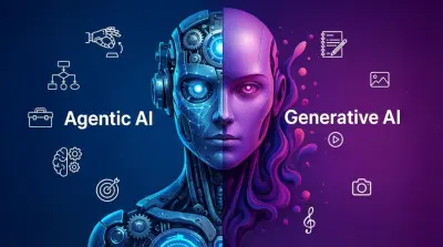 Generatieve AI vs Agentic AI: Van Inhoud Creëren naar Actie Ondernemen
