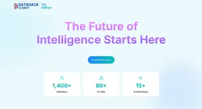 DataHack Summit 2026: wees aanwezig op dit AI-event