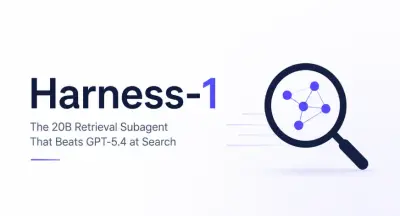 Harness-1: retrieval subagent verslaat GPT-5.4 in zoeken