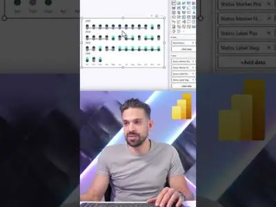 Power BI: kalenderselectie nu 100% native grafiek