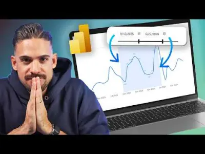 Power BI: datumbereik markeren op een lijnchart