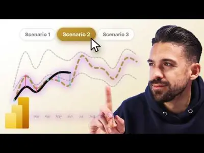 Power BI: ultieme scenario-analyse grafiek