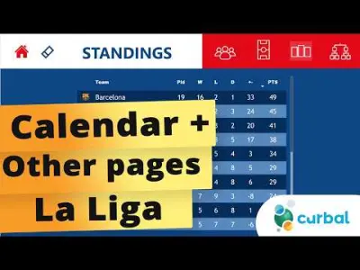 VOETBALPROJECT #7: Kalender + overige pagina's - La Liga Power BI