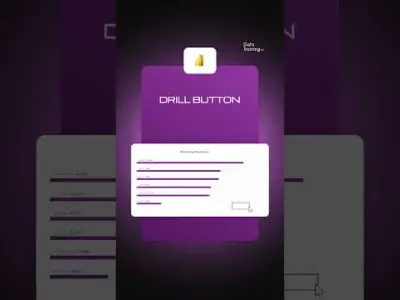Maak deze Drill Button in Power BI