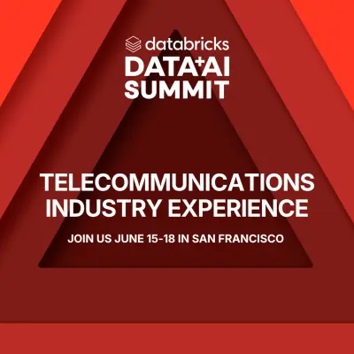 Telecommunicatie-ervaring op Data and AI Summit 2026