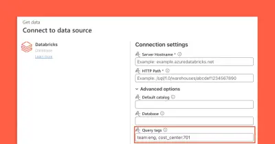 Query Tags: context voor je warehouse queries