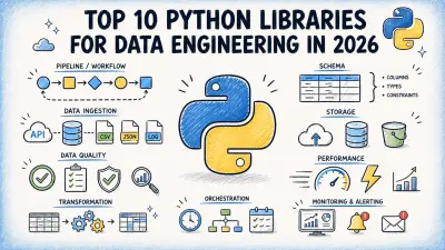 Top 10 Python-bibliotheken voor data-engineering in 2026