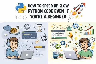Versnel trage Python-code, ook als beginner