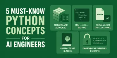 Vijf belangrijke Python-concepten voor AI-ingenieurs