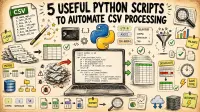 Vijf nuttige Python-scripts voor automatisering van CSV-verwerking