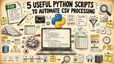 Vijf nuttige Python-scripts voor automatisering van CSV-verwerking