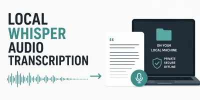 Lokale Whisper: audio-transcriptie nu beschikbaar